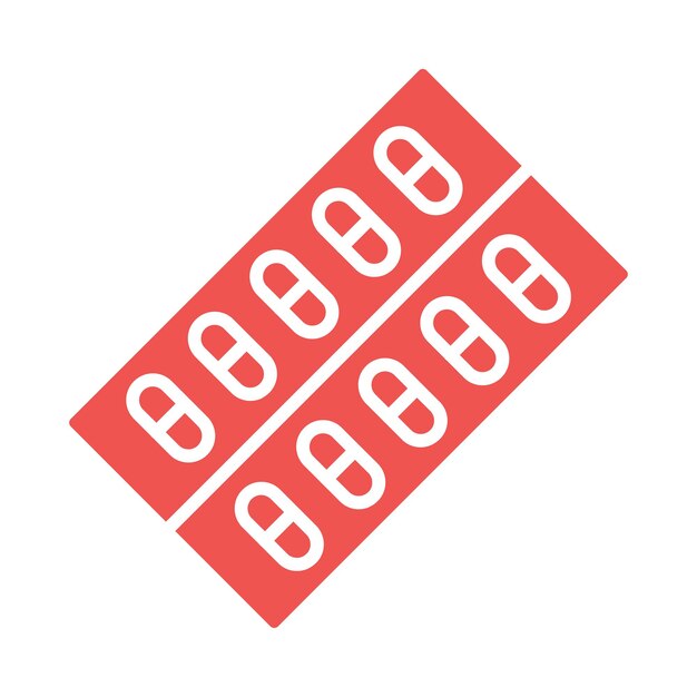 Icon van de tabletten