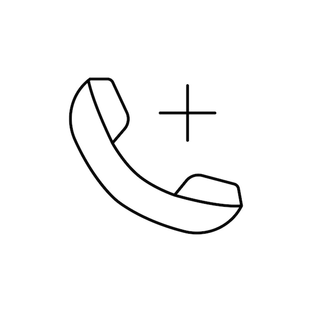 Vector icon van de telefoon