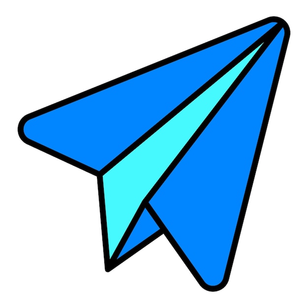 Icon van de telegram