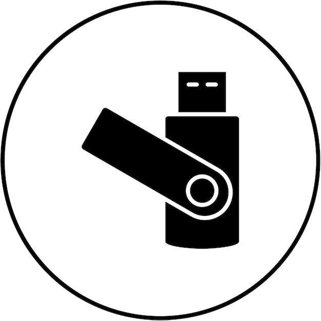 Icon van de USB