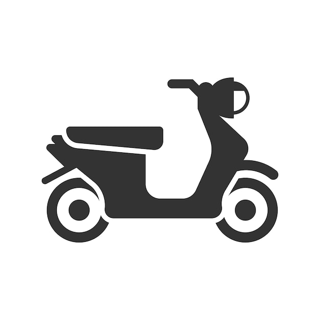 Icon van de Vespa Scooty