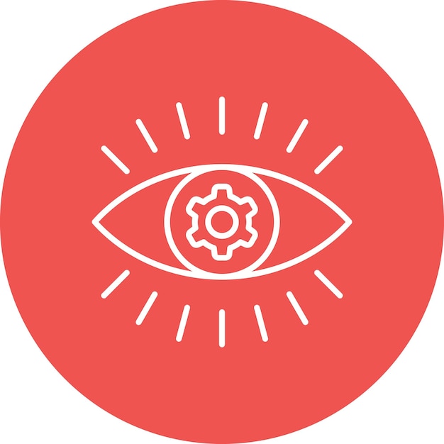Icon van de visie