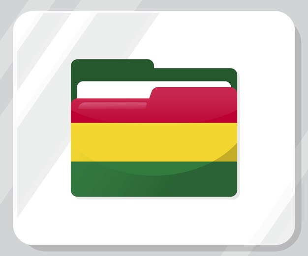 Icon van de vlag van bolivia