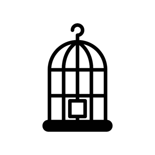 Icon van de vogelkooi
