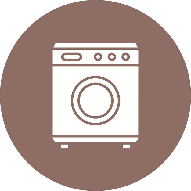 Icon van de wasmachine
