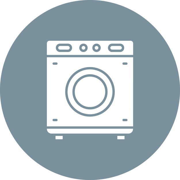 Icon van de wasmachine