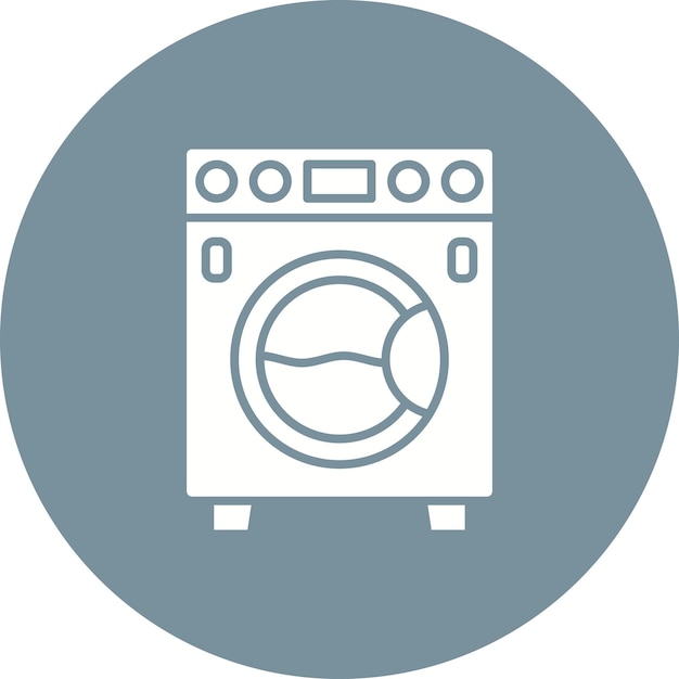 Icon van de wasmachine