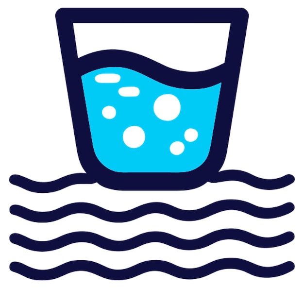 Icon van de watercultuur