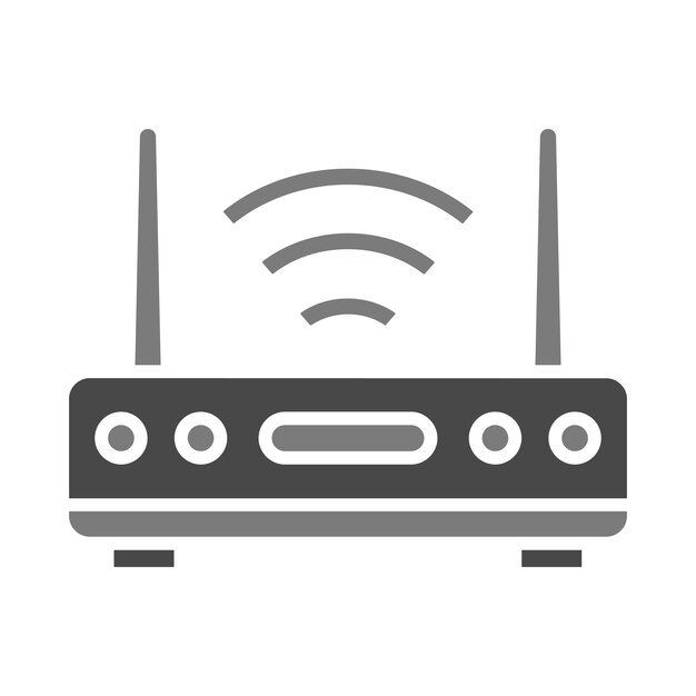 Icon van de WiFi-router