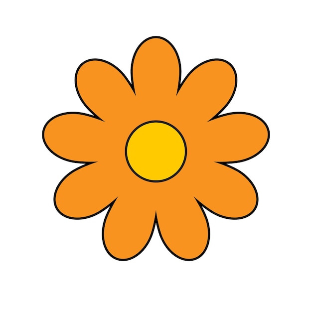 Icon van de zonnebloem