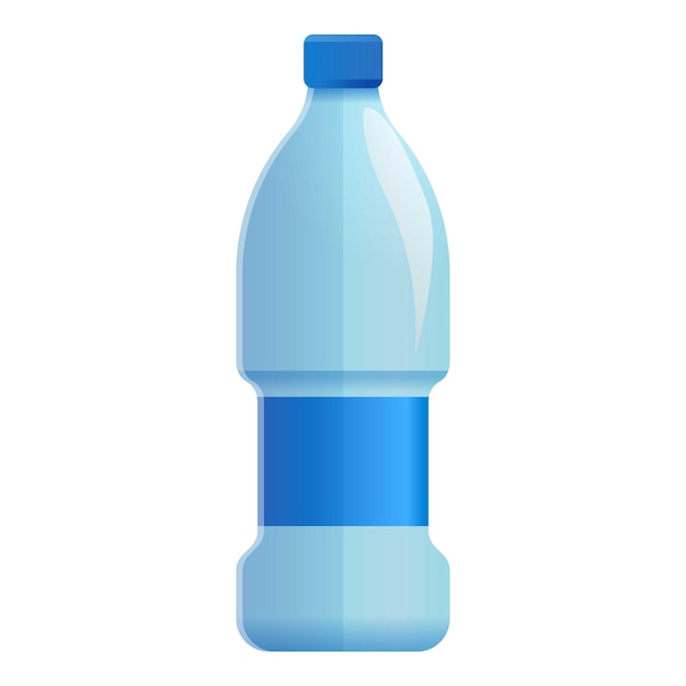 Icon van een fles mineraalwater Cartoon van een fles minerale water vector icoon voor webontwerp geïsoleerd op witte achtergrond