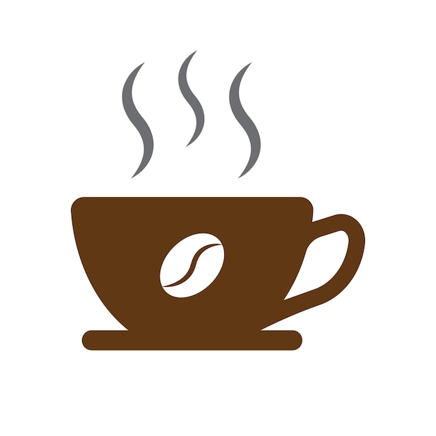 Icon van een koffiekop