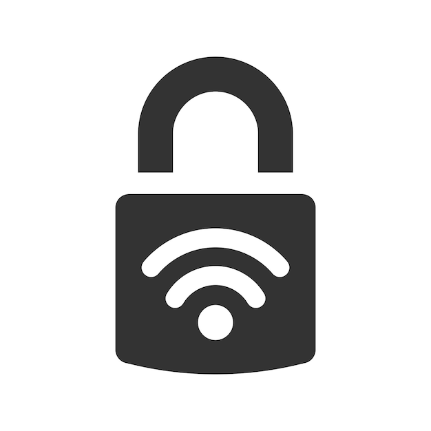 Icon van een slimme slot