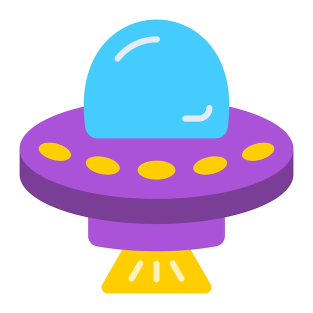 Icon van een UFO.