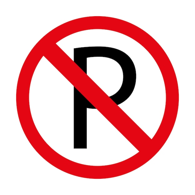 Icon van een verkeersbord