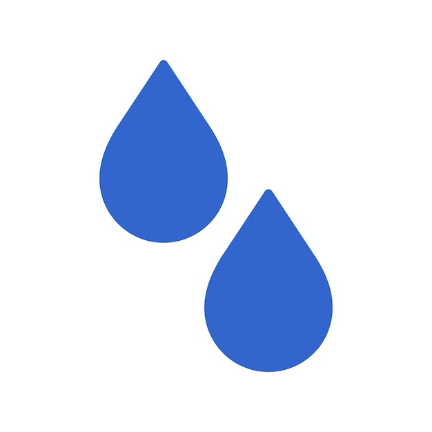 Vector icon van een waterdruppel