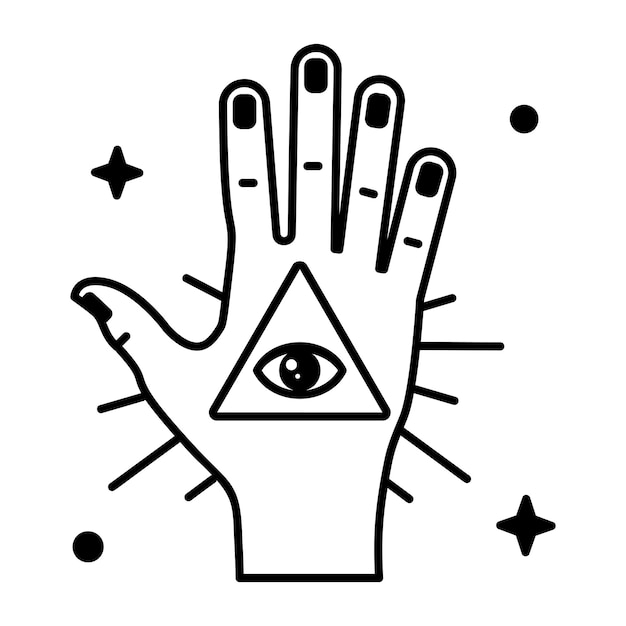 Icon van esoterische astrologie