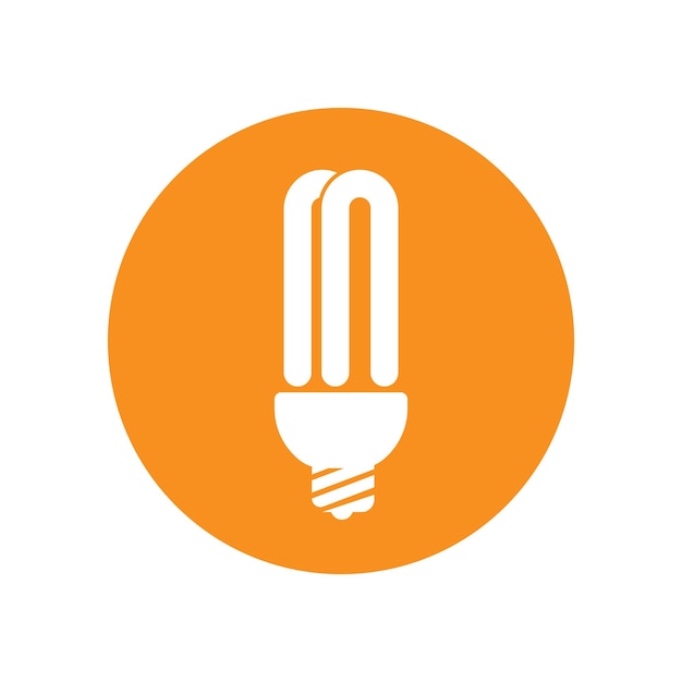 Icon van fluorescerende gloeilampen