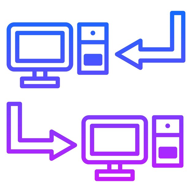Icon van gedeelde systemen