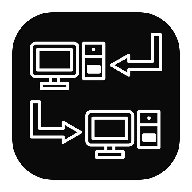 Icon van gedeelde systemen