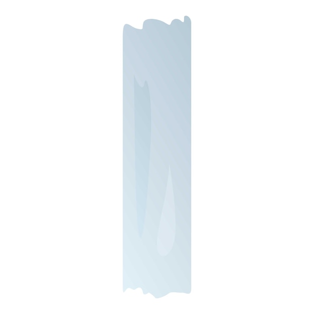 Icon van grijze scotch tape Cartoon van grijze Scotch tape vector icoon voor webontwerp geïsoleerd op witte achtergrond