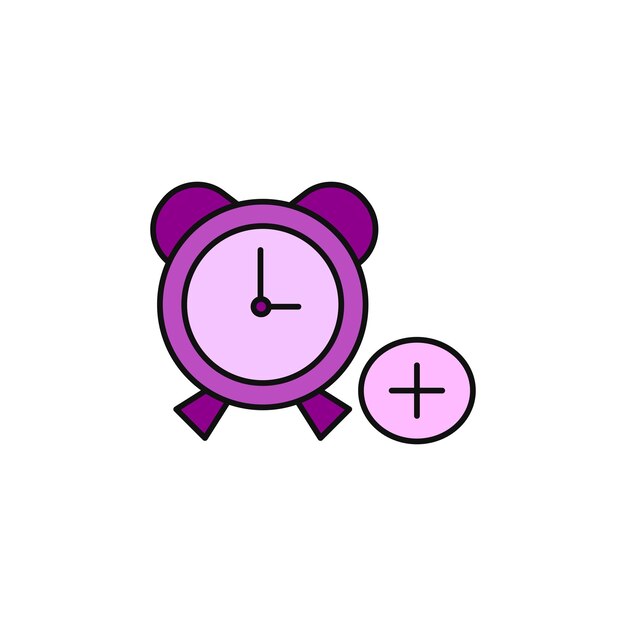 Icon van het alarmtype van de vector