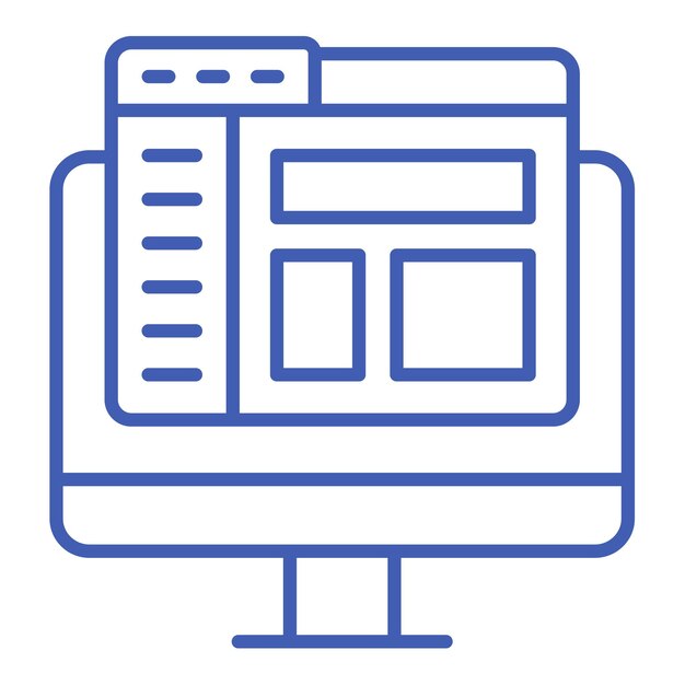 Icon van het dashboard