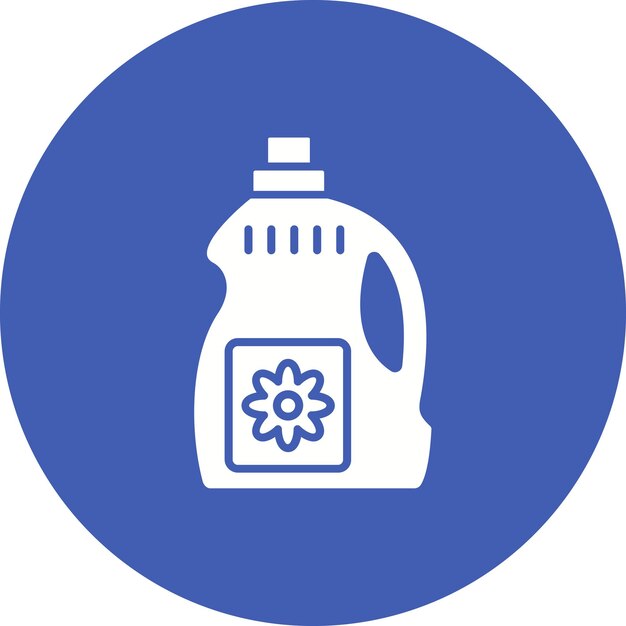 Vector icon van het detergent