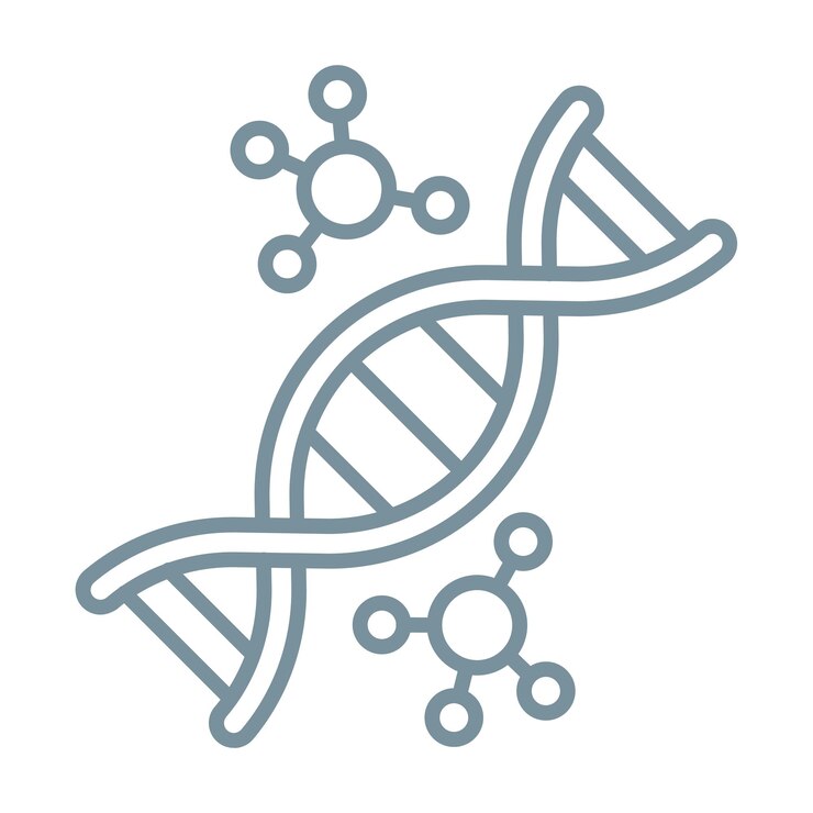 Icon van het DNA