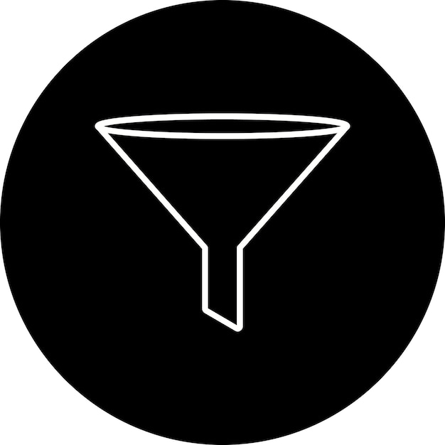 Icon van het filter