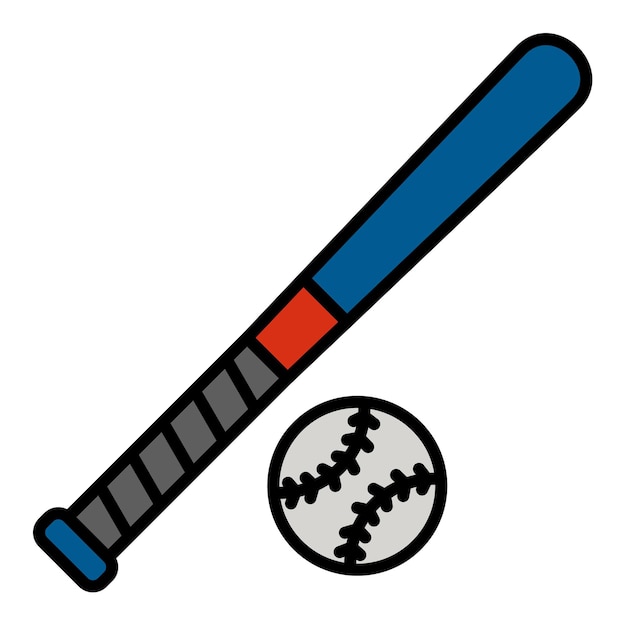 Icon van het honkbal