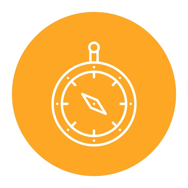 Icon van het kompas