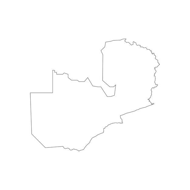 Icon van het land zambia