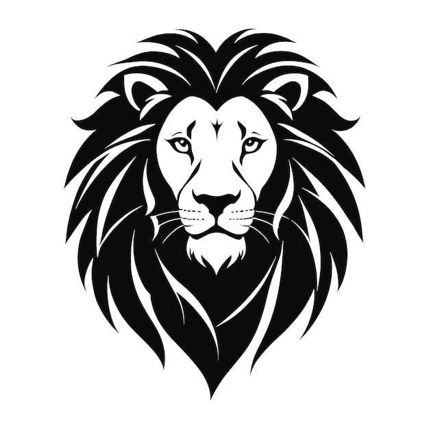 Icon van het logo van het leeuwehoofd