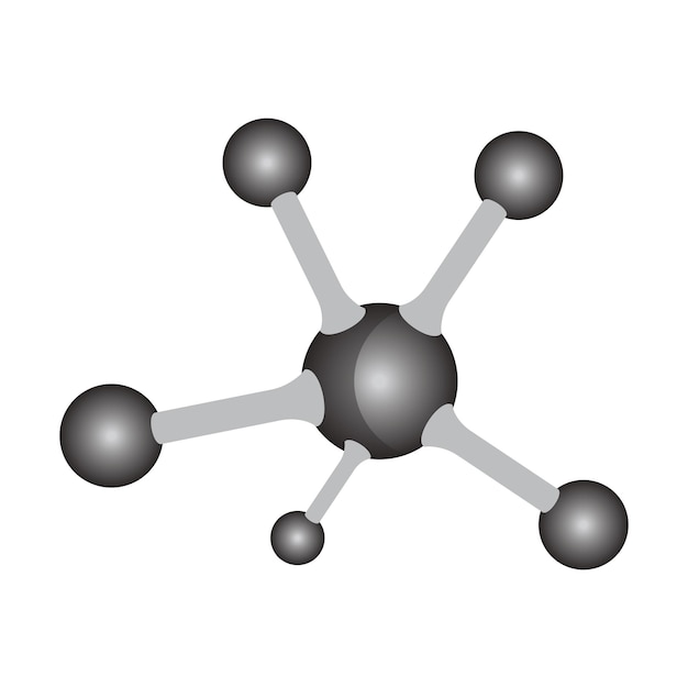 Icon van het molecule-element