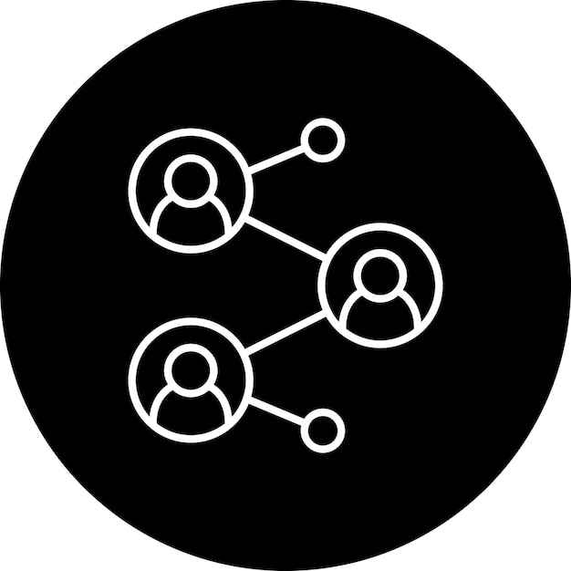 Icon van het netwerk