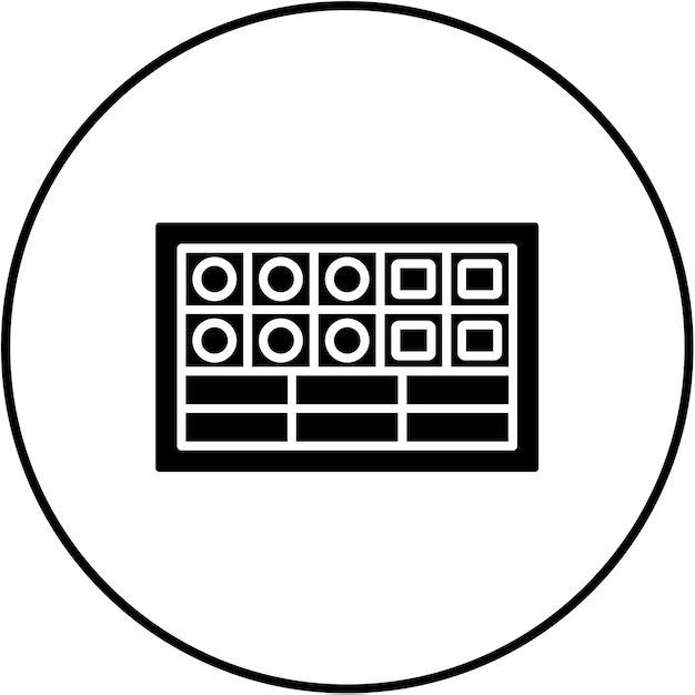Icon van het palet