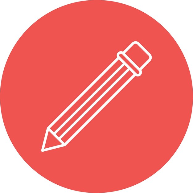 Icon van het potlood