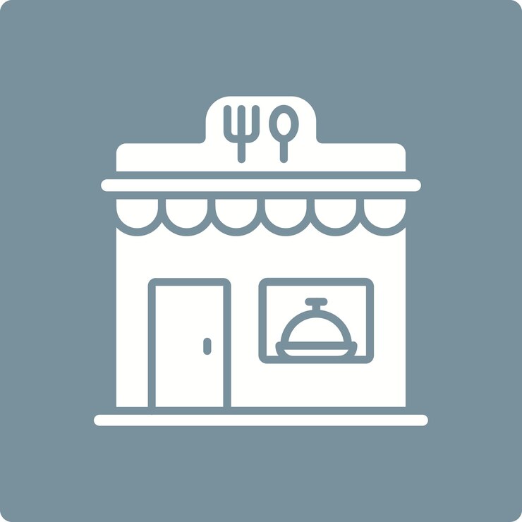 Icon van het restaurant