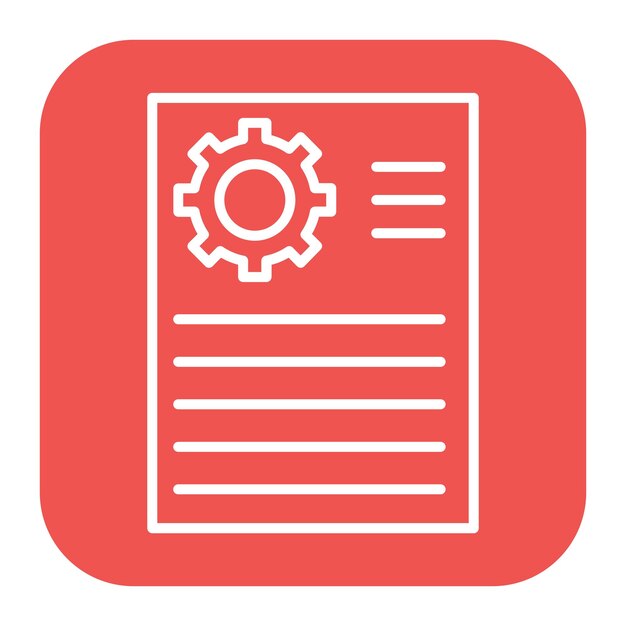 Icon van het testverslag