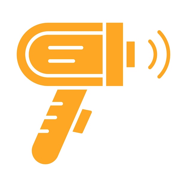 Icon van het thermometer pistool