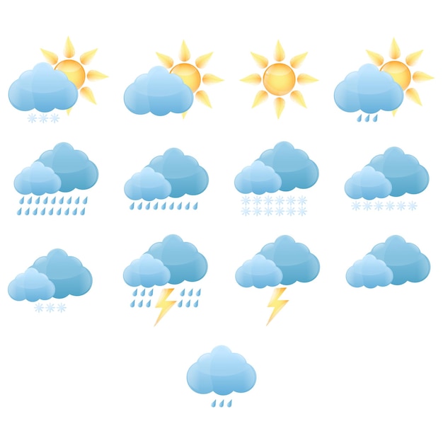 Icon van het weer