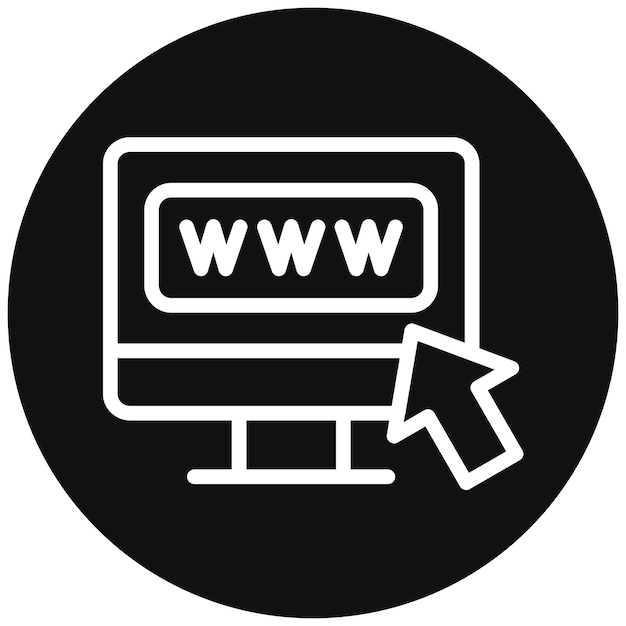 Icon van het Www