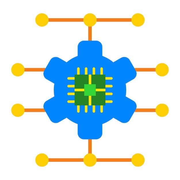 Icon van kunstmatige intelligentie