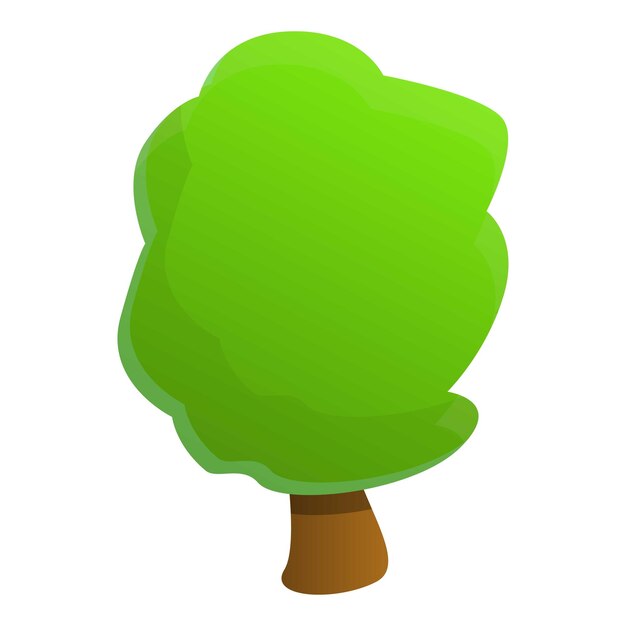 Icon van tuinboom Cartoon van tuinboom vector icoon voor webontwerp geïsoleerd op witte achtergrond