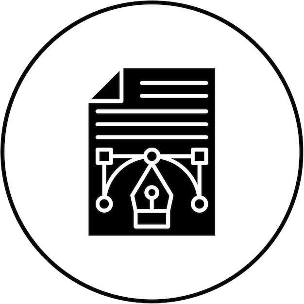 Icon van vectorbestand