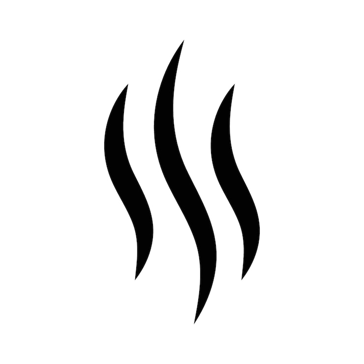 Vector icon van verdamping