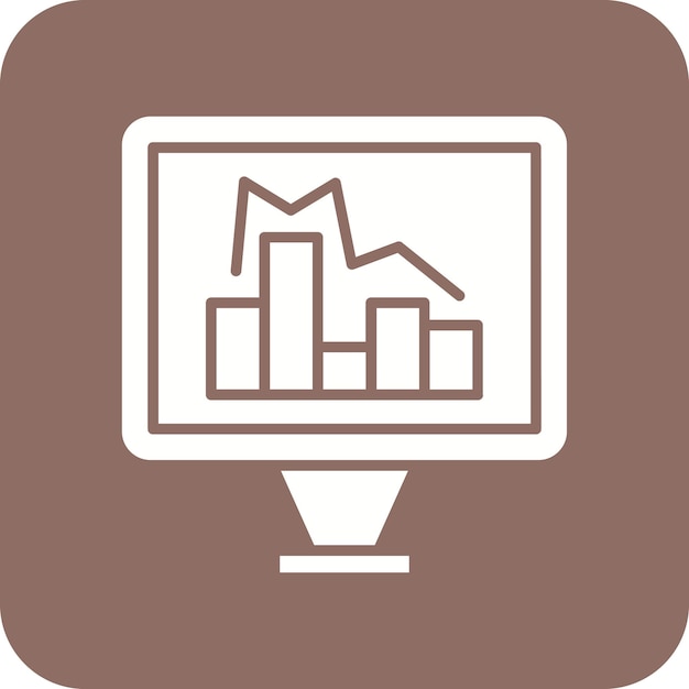 Icon vector afbeelding van Analytics Kan worden gebruikt voor projectbeheer
