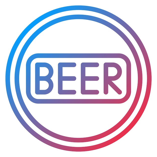 Vector icon vector afbeelding van bier kan worden gebruikt voor oktoberfest
