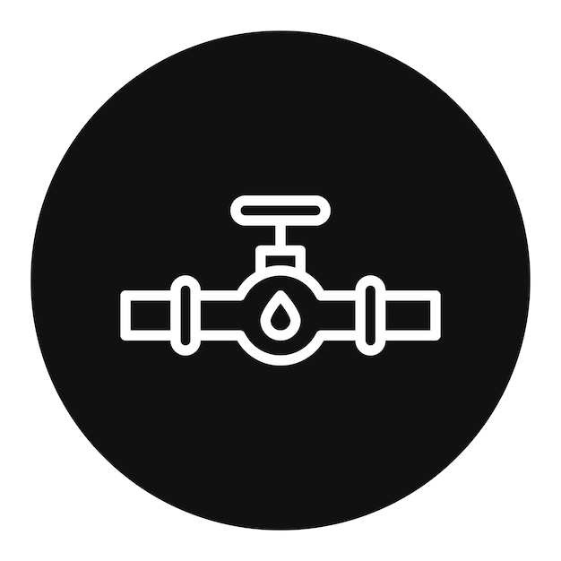 Icon vector afbeelding van de klep kan worden gebruikt voor de productie